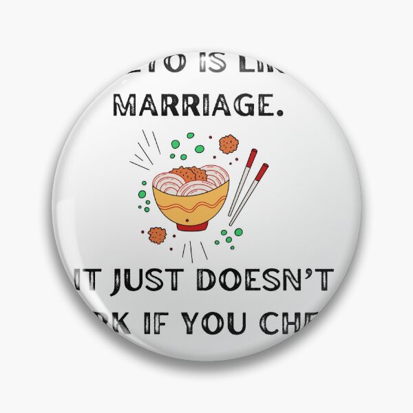 Item preview, Keto is Like a Marriage, Keto Motivation, Weight loss Motivation designed and sold by Gamicnum.