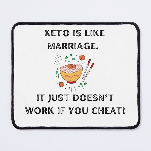 Item preview, Keto is Like a Marriage, Keto Motivation, Weight loss Motivation designed and sold by Gamicnum.