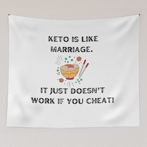 Item preview, Keto is Like a Marriage, Keto Motivation, Weight loss Motivation designed and sold by Gamicnum.