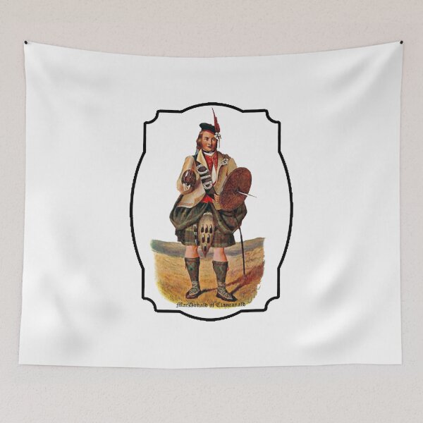 Item preview, Clan MacDonald of Clanranald designed and sold by BagTown Clans.