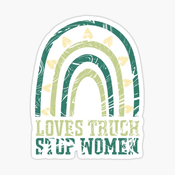 loves truck stop women Essential T-Shirt Sticker
