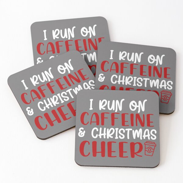 Item preview, I Run On Caffeine & Christmas Cheer designed and sold by Moeez Javed.