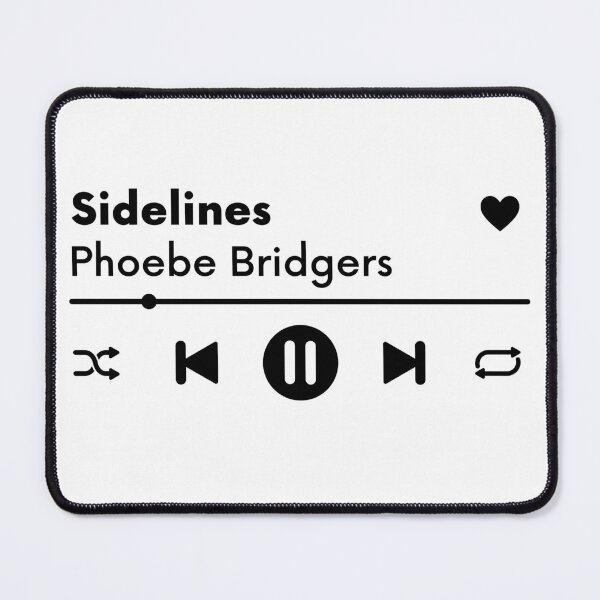 Item preview, Now Playing - Sidelines, Phoebe Bridgers designed and sold by MismatchMedley.