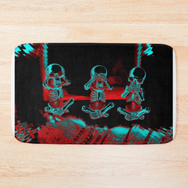 Item preview, Hear See Speak No Evil Skeletons designed and sold by Tony Mumolo.