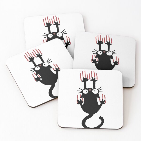Item preview, black cat holding designed and sold by ima-ozi.