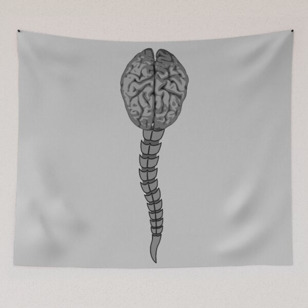 Item preview, brain with backbone designed and sold by Plastic1997.