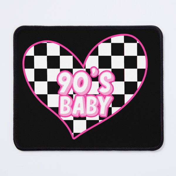 Item preview, Retro 90s Baby Checkered Box Pattern Heart #1 designed and sold by Annisa Yuwanda.