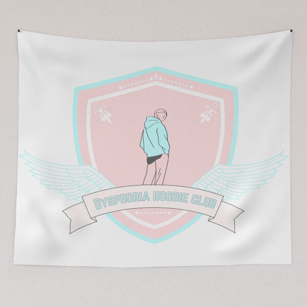 Item preview, Dysphoria Hoodie Club Badge - Transgender  designed and sold by Koiboi11.