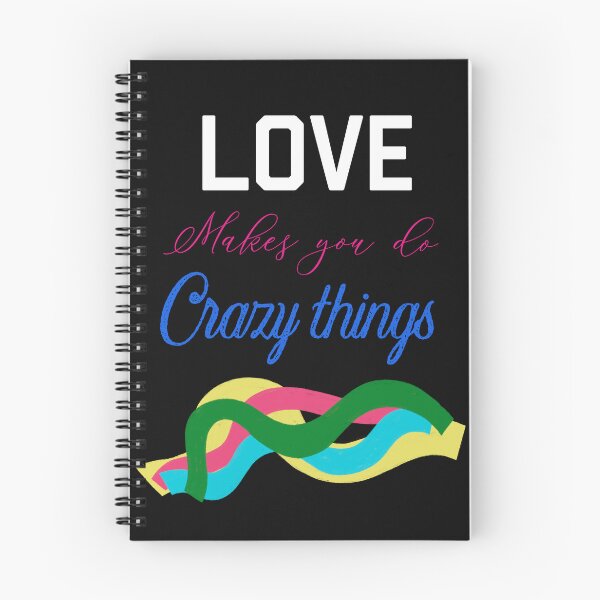 Item preview, Copy of LOVE MAKES YOU DO CRAZY THINGS designed and sold by ZubiyaArt.