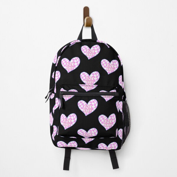 Item preview, Retro Y2K Baby Twisted / Warp Checkered Box Pattern Heart #1 designed and sold by Annisa Yuwanda.
