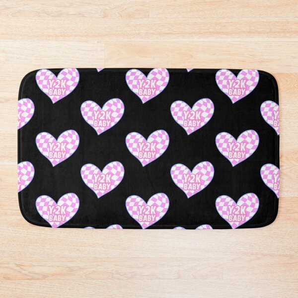 Item preview, Retro Y2K Baby Twisted / Warp Checkered Box Pattern Heart #1 designed and sold by Annisa Yuwanda.