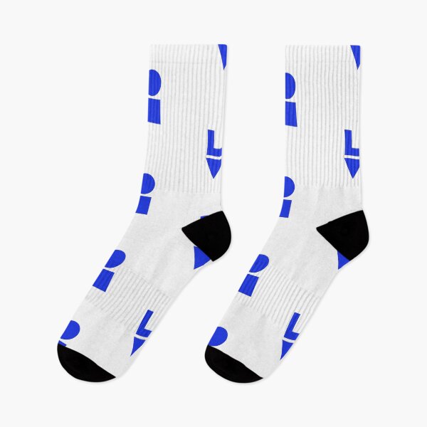 Item preview, LOVE GEOMTERIC SHAPES blue designed and sold by Inspirationmotivation.