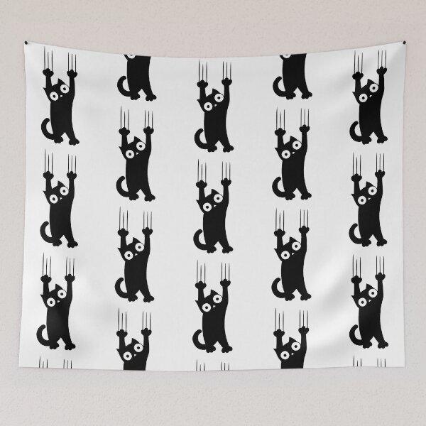 Item preview, black cat holding designed and sold by ima-ozi.