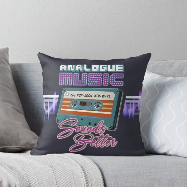 Item preview, Retro Music : Cassette Tape - Analogue Music Sounds Better - 80s Pop Rock New Wave (Pink) designed and sold by RetroTeeStudio.