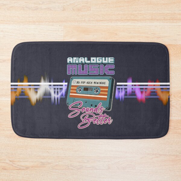 Item preview, Retro Music : Cassette Tape - Analogue Music Sounds Better - 80s Pop Rock New Wave (Pink) designed and sold by RetroTeeStudio.