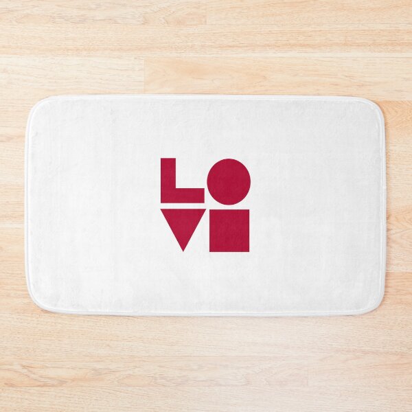 Item preview, Love Modern Type Letters - Red Text designed and sold by Inspirationmotivation.