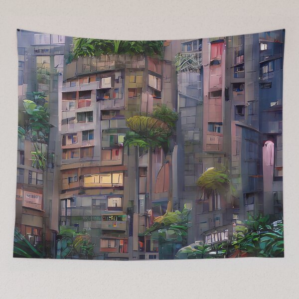 Item preview, Dystopian Urban Jungle designed and sold by Arkneer.