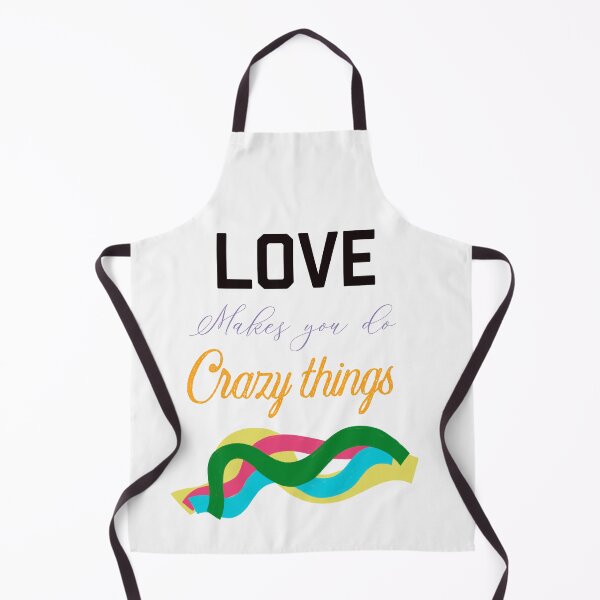 Item preview, LOVE MAKES YOU DO CRAZY THINGS designed and sold by ZubiyaArt.