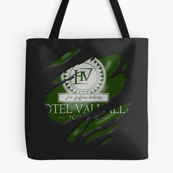 Item preview, Ripped tee Hotel Valhalla designed and sold by Omega Art.