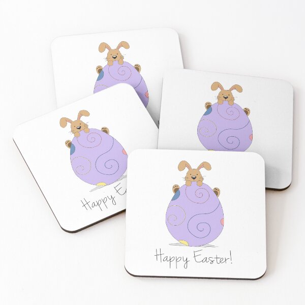 Item preview, easter bunny with easter egg designed and sold by chloedevill13.