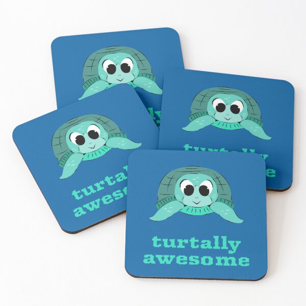 Item preview, Turtally Awesome. Cute Tortoise  designed and sold by Rebel-Design.