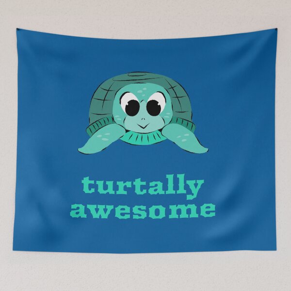 Item preview, Turtally Awesome. Cute Tortoise  designed and sold by Rebel-Design.