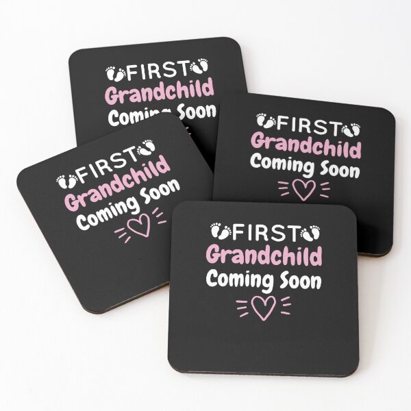 Item preview, Cute Baby Announcement: First Grandchild Coming Soon, Grandchild Reveal designed and sold by AMINE  ★★★★★.