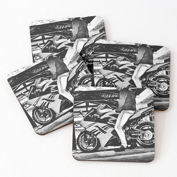 Item preview, Man on motorycle designed and sold by basa13.