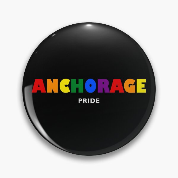Item preview, Arco iris del orgullo de la ciudad de Anchorage, Alaska, EE. UU. designed and sold by LoveIsColorful.