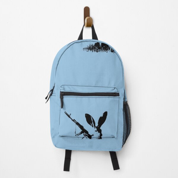 Item preview, Jackrabbit with Kalashnikov Essential T-Shirt designed and sold by FlorianStadler.