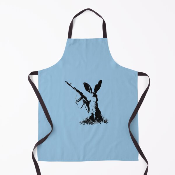 Item preview, Jackrabbit with Kalashnikov Essential T-Shirt designed and sold by FlorianStadler.