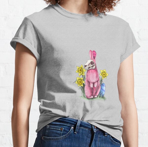 Skull Easter Bunny Classic T-Shirt