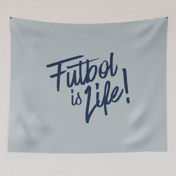 Item preview, FUTBOL IS LIF life designed and sold by LeahCampbel.
