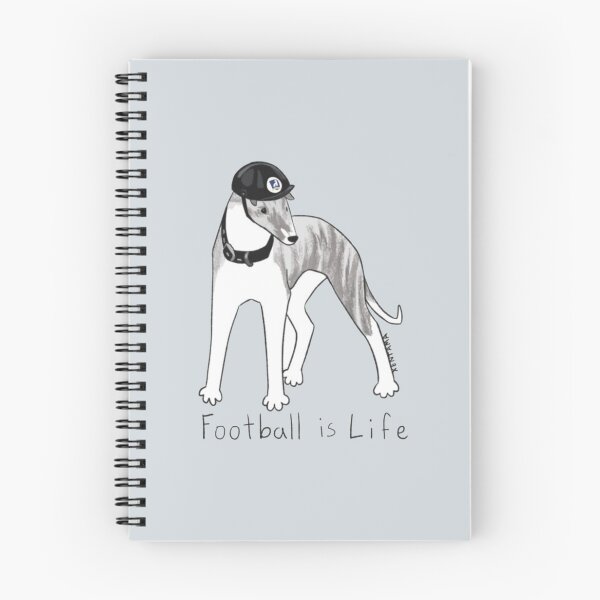 Item preview, Football is Life funny dog designed and sold by LeahCampbel.