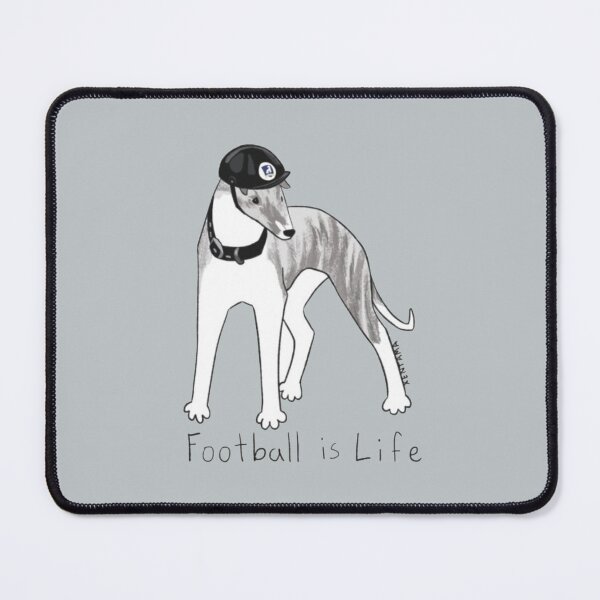 Item preview, Football is Life funny dog designed and sold by LeahCampbel.