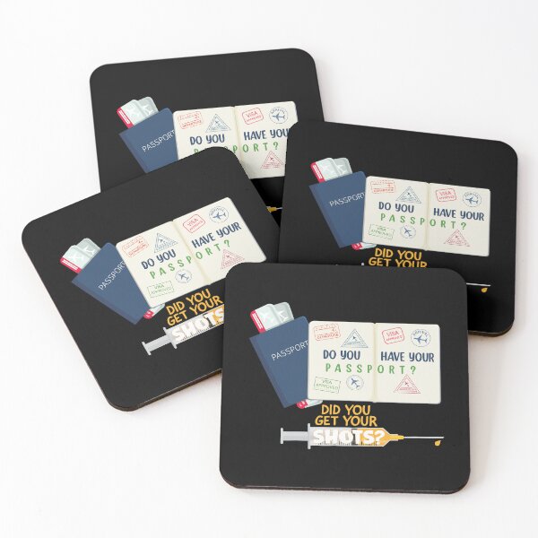 Item preview, Do You Have Your Passport? Did You Get Your Shots? designed and sold by Steven Coman.