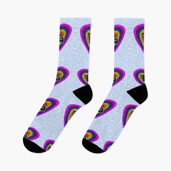 Artikelvorschau, Liebevoller Mutterbär mit ihrem Babybären - Regenbogenliebesherzdesign entworfen und verkauft von ValliaRose.