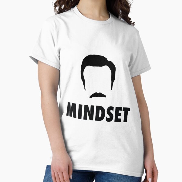 Vista previa del artículo con la obra «Mentalidad positiva clásica», diseñado y vendido por LeahCampbel.