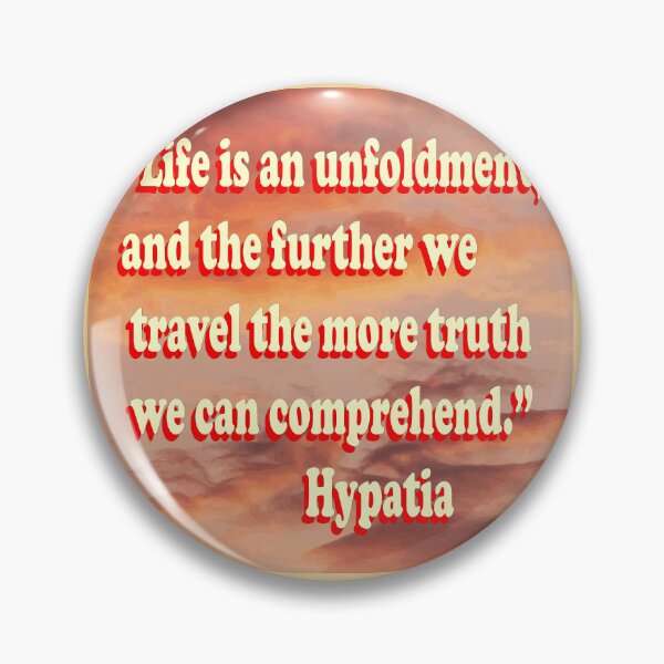 Item preview, Hypatia quote designed and sold by oko-designs.