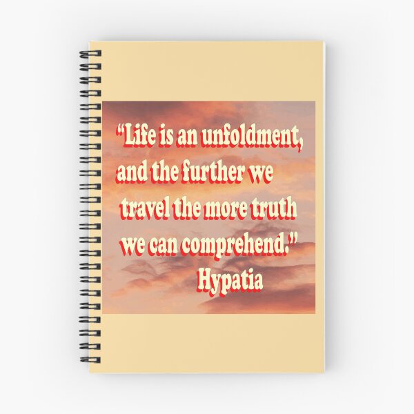 Item preview, Hypatia quote designed and sold by oko-designs.