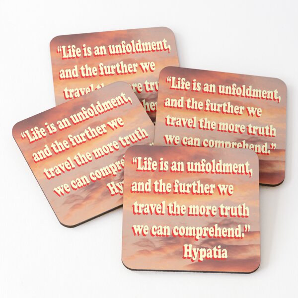 Item preview, Hypatia quote designed and sold by oko-designs.
