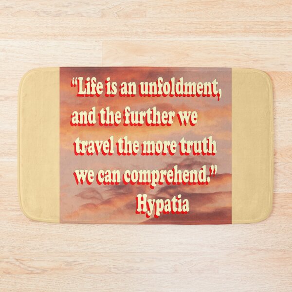 Item preview, Hypatia quote designed and sold by oko-designs.