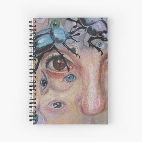 Whats Bugging Me: Crazy Brain Art Spiral Notebook