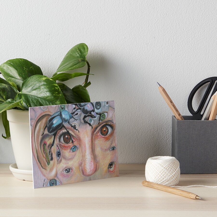 Item preview, Art Board Print designed and sold by Pamwagg.