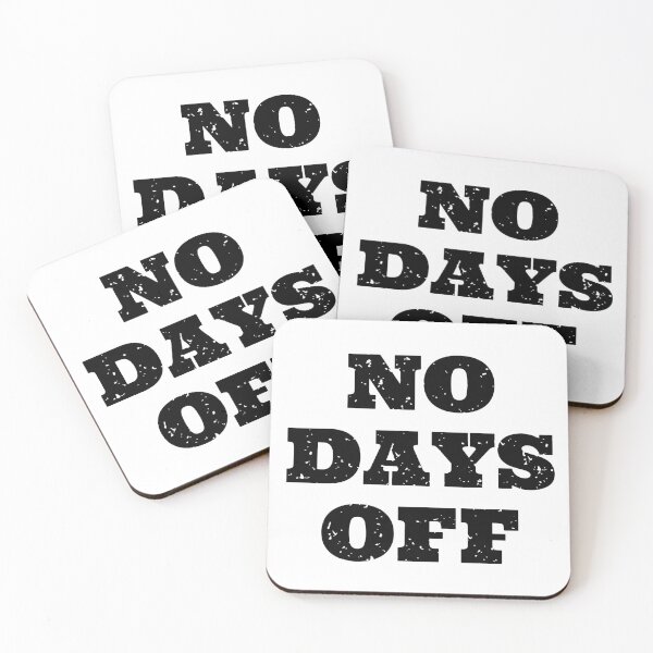 Item preview, No Days Off designed and sold by KARAKATE.