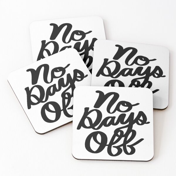 Item preview, No Days Off designed and sold by KARAKATE.