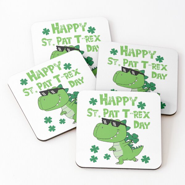 Item preview, Happy ST.PAT T-Rex Day designed and sold by KARAKATE.