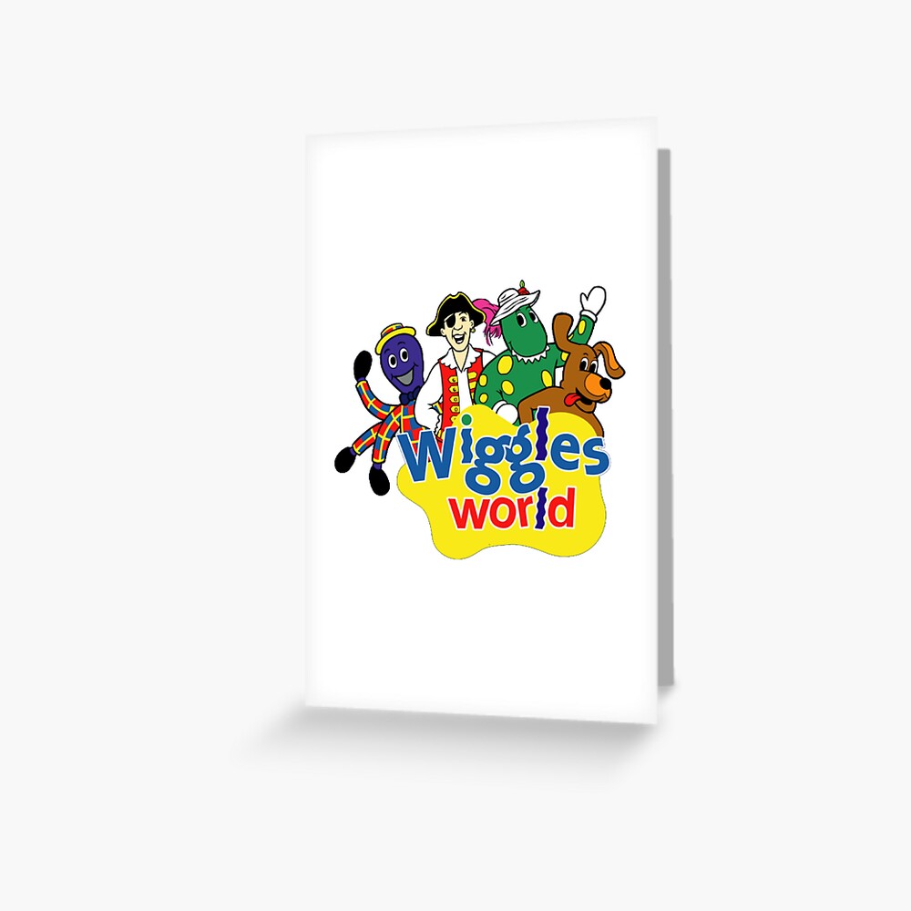 "The wiggles Wiggles world" Greeting Card by maduri Redbubble