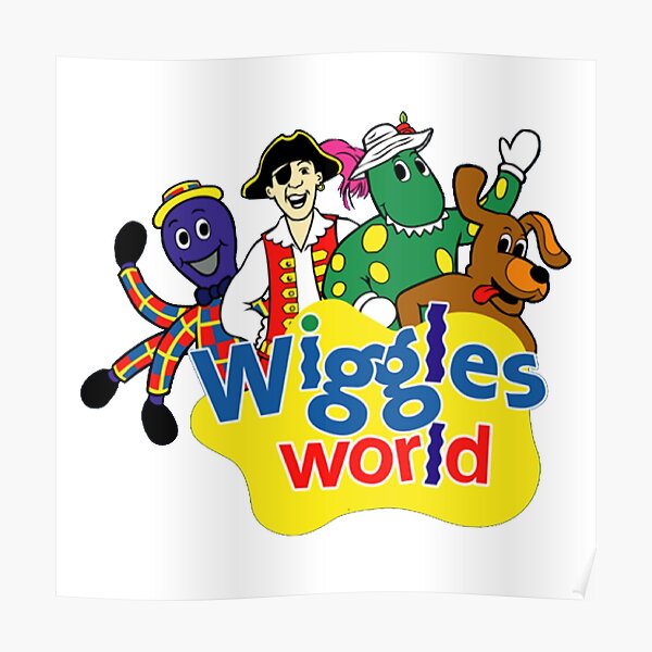 The Wiggles Wiggles World Poster For Sale By Maduri Redbubble