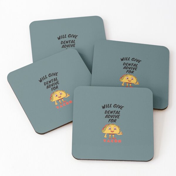 Item preview, Will give dental advice for tacos, Dentist Gift, Dental Gift, designed and sold by BestdesignerFM.